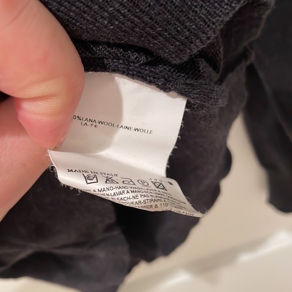 Dsqured dark drey Jesus is life wool sweater size small Italy - Picture 4 of 5